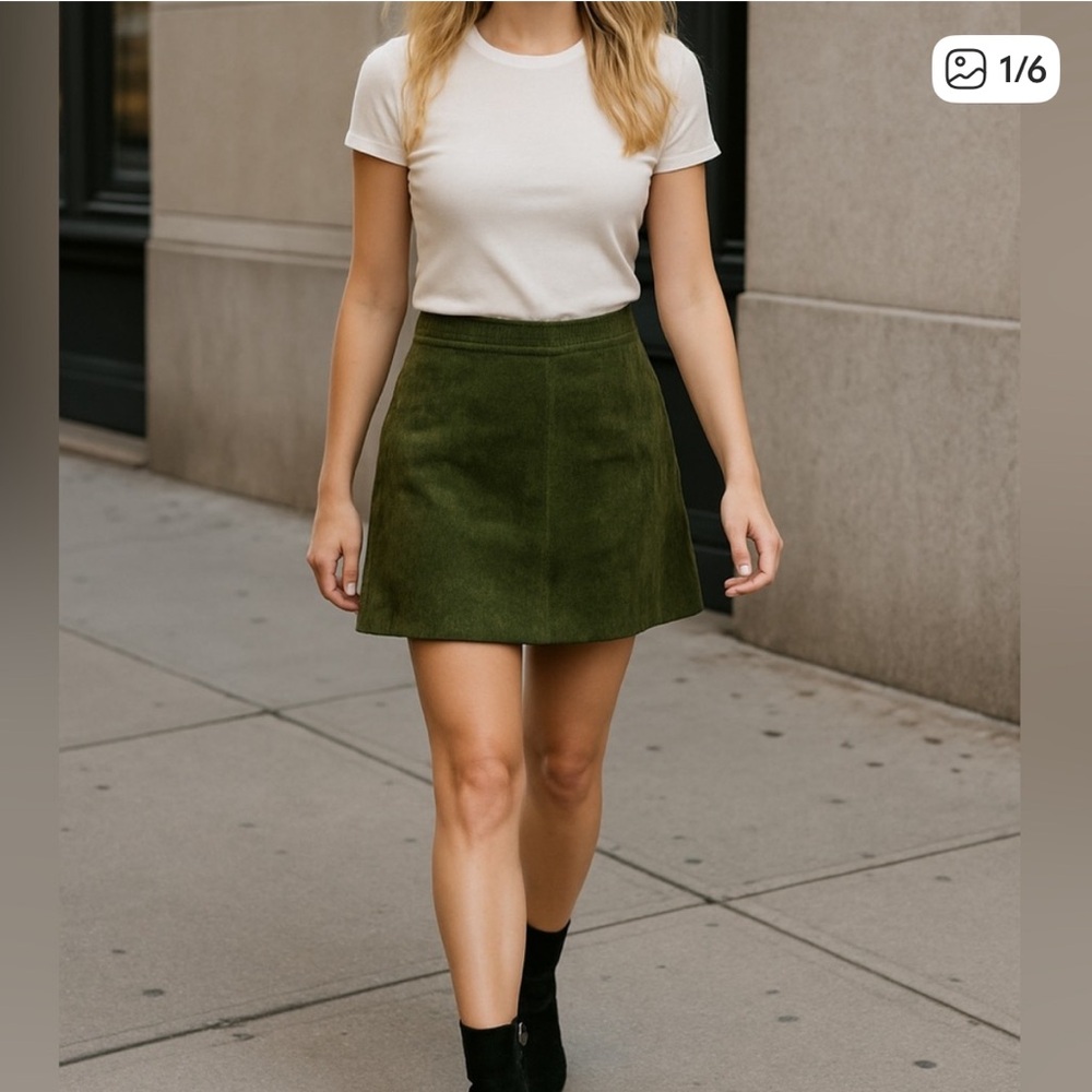 Highline Collective Suede Skirt